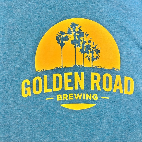 Golden Road Brewing T Shirt Size Medium - Picture 2 of 3